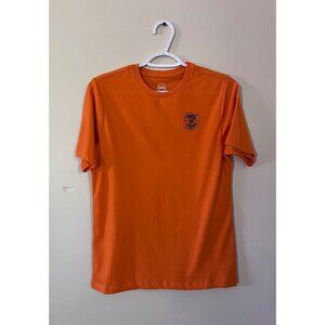 Wonder Nation Boys XXLarge (18) Orange Short Sleeve Shirt Halloween Spider